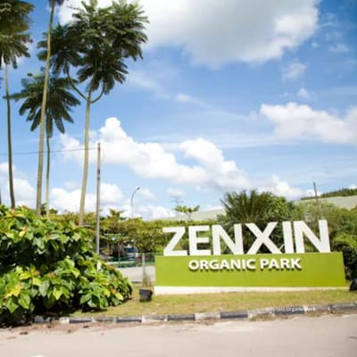 zenxin organic park in kluang